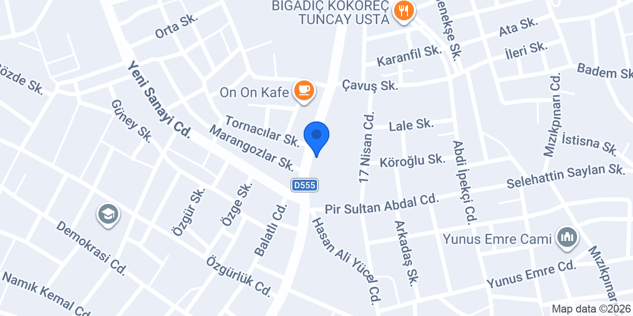 Cumhuriyet Ortaokulu konumu