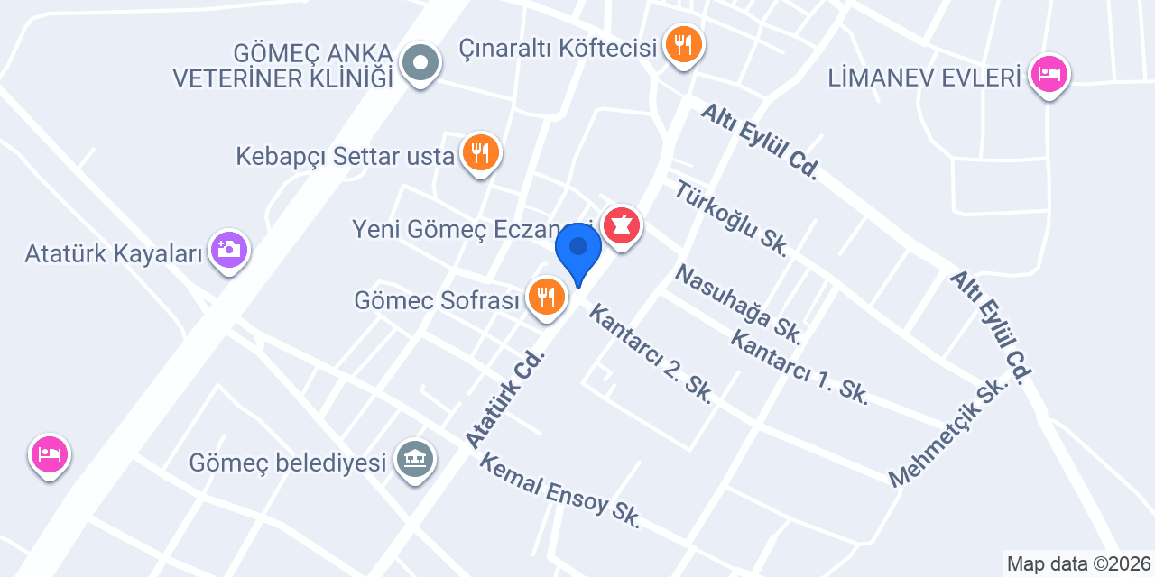Atamer Eczanesi konumu