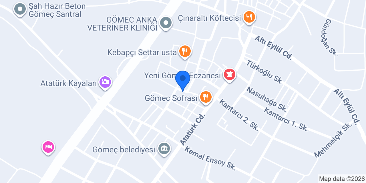 Ömür Kebap Dürüm konumu