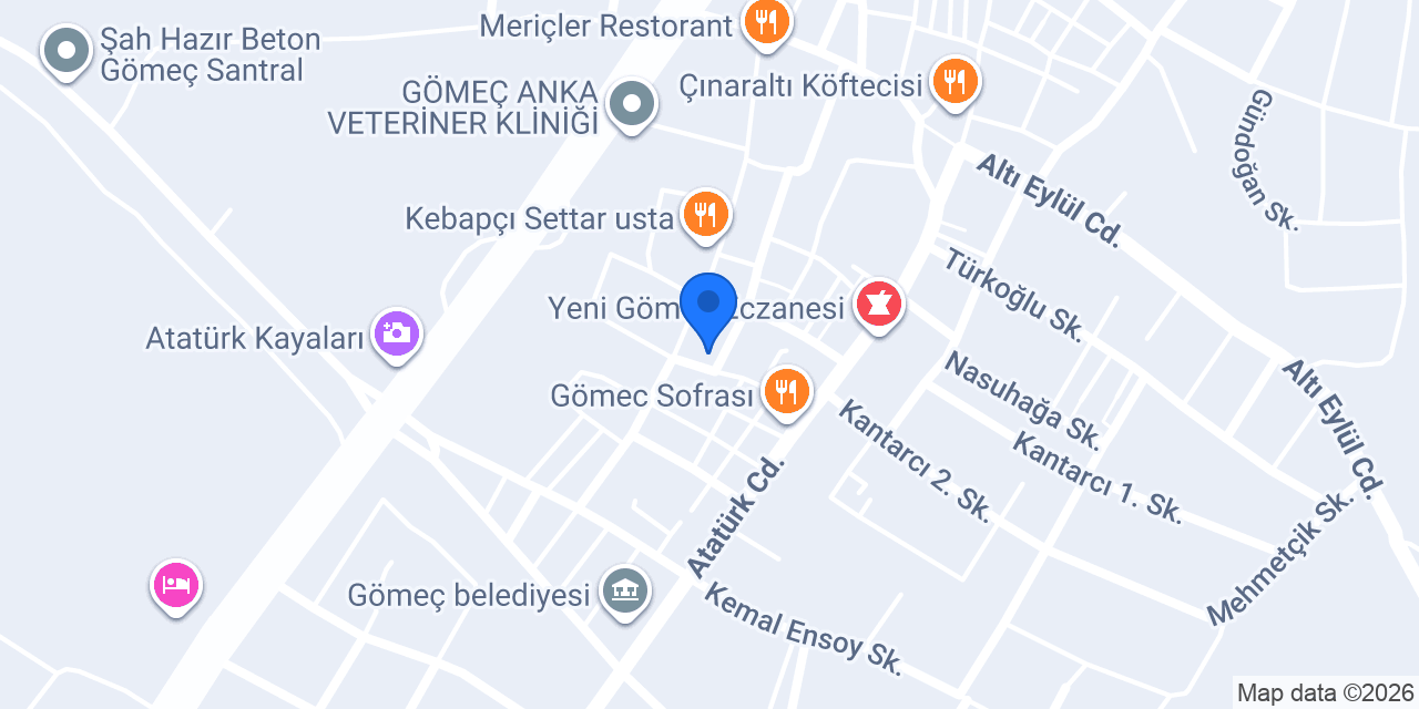 Demircan İnşaat Malzemeleri konumu