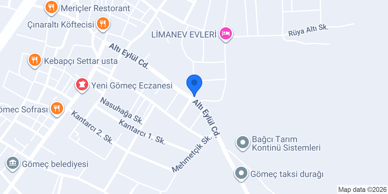Tek Su Tesisat konumu