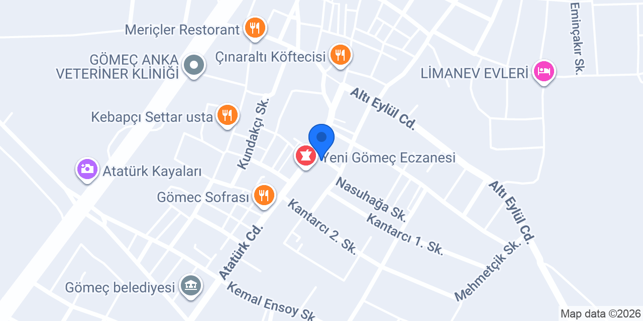 GÖMEÇ Eskişehir Elektrik konumu