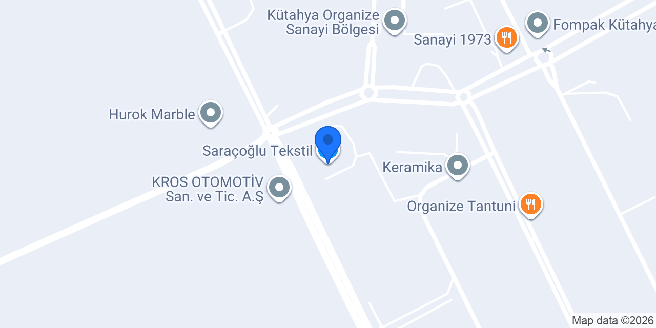 Saraçoğlu Tekstil konumu