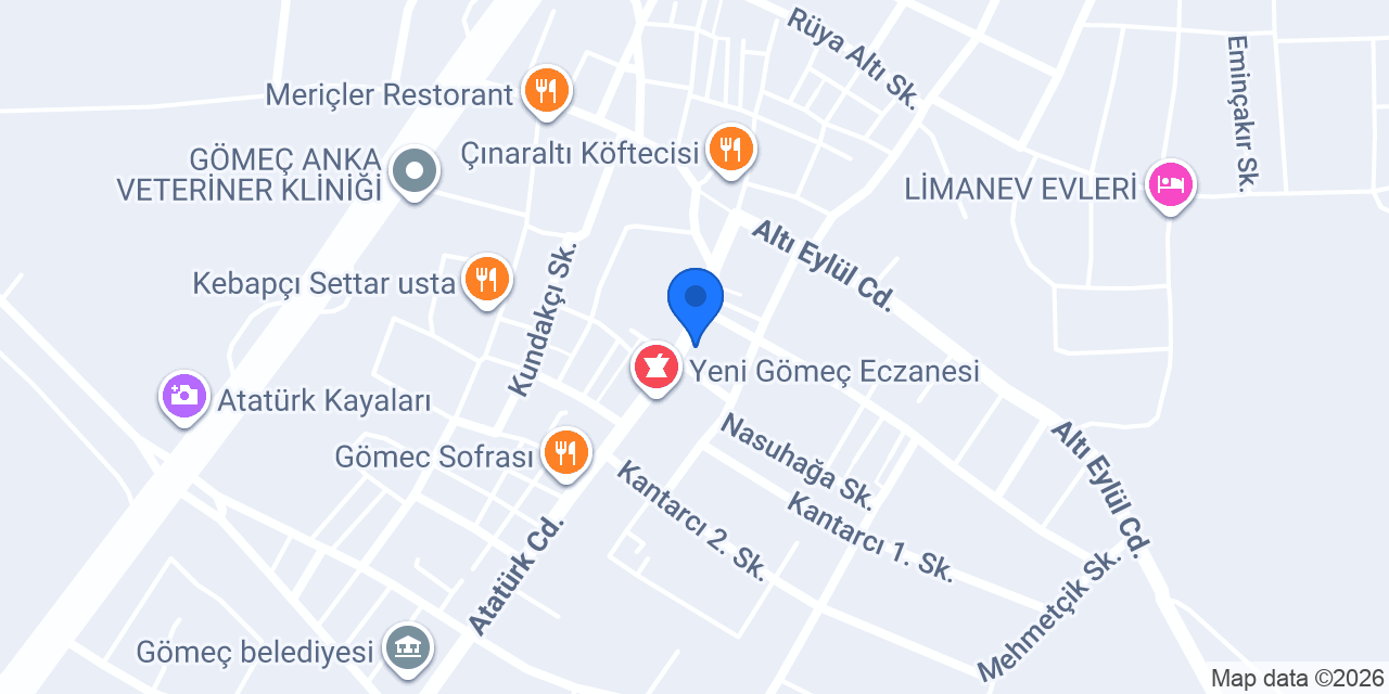 Merkez Kasap Altan konumu