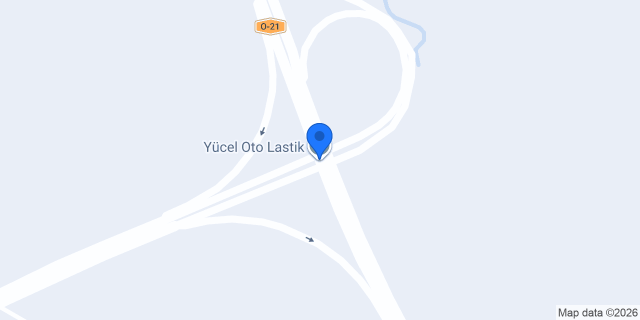 Yücel Oto Lastik konumu