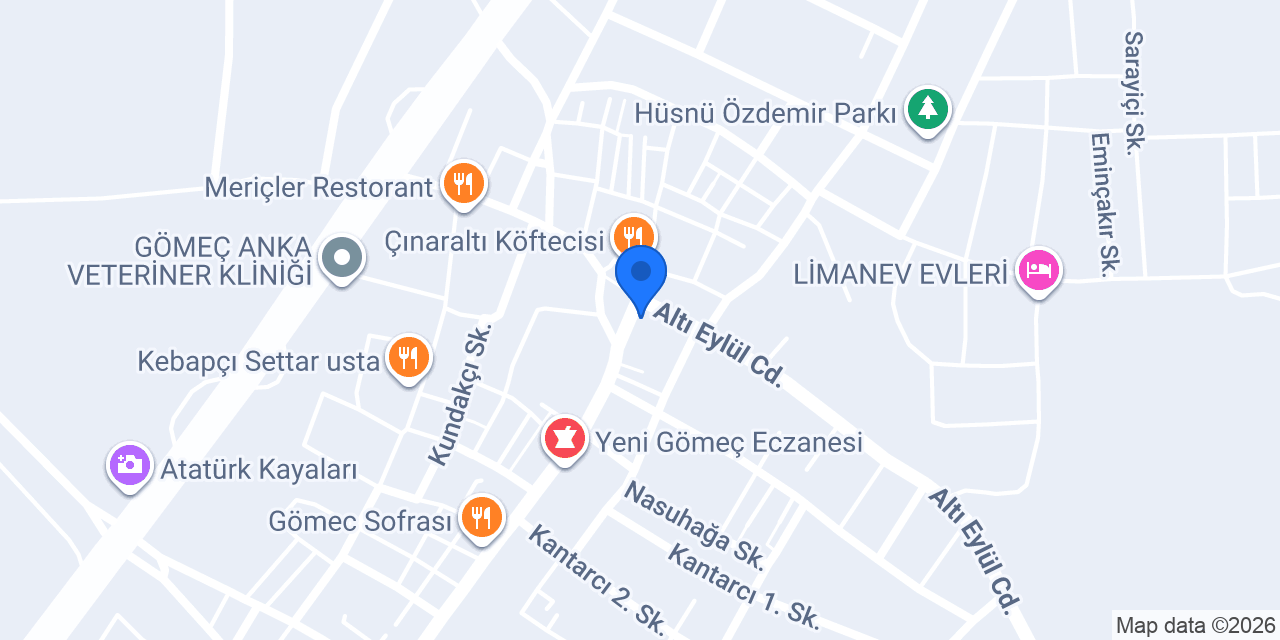 Karatava Börek Cafe konumu