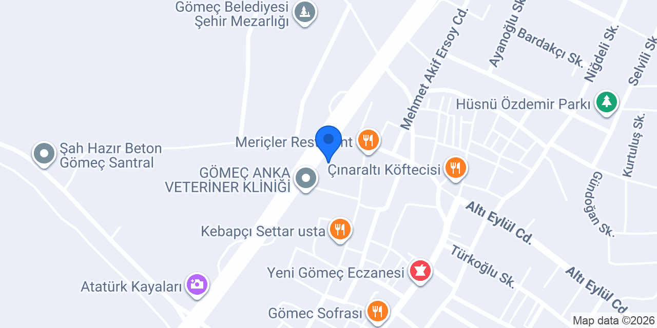 Tapu Müdürlüğü konumu