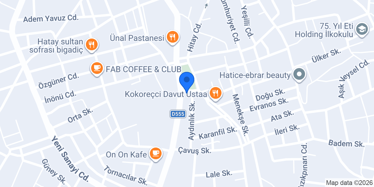 Ptt-bigadiç Şubesi konumu