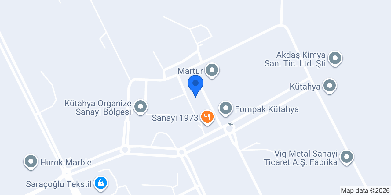 Tunalı Mühendislik Doğalgaz konumu