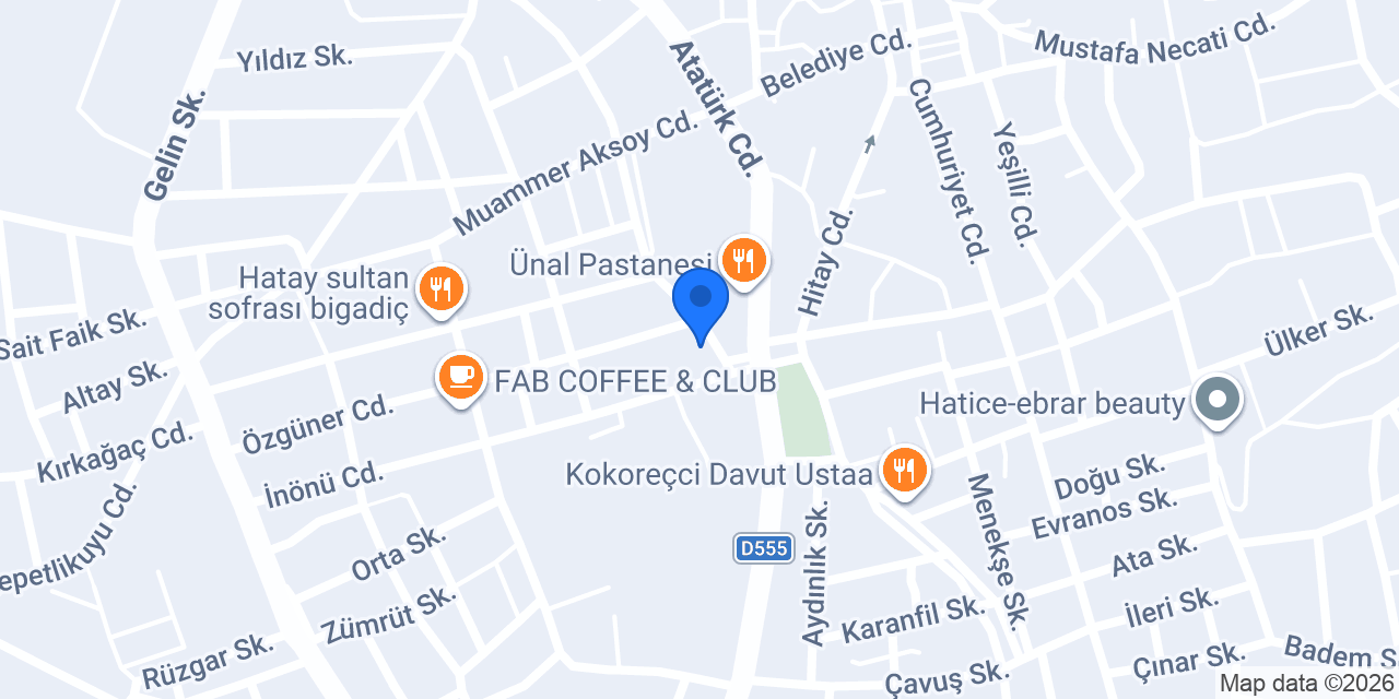 Gözde Pide Restaurant konumu