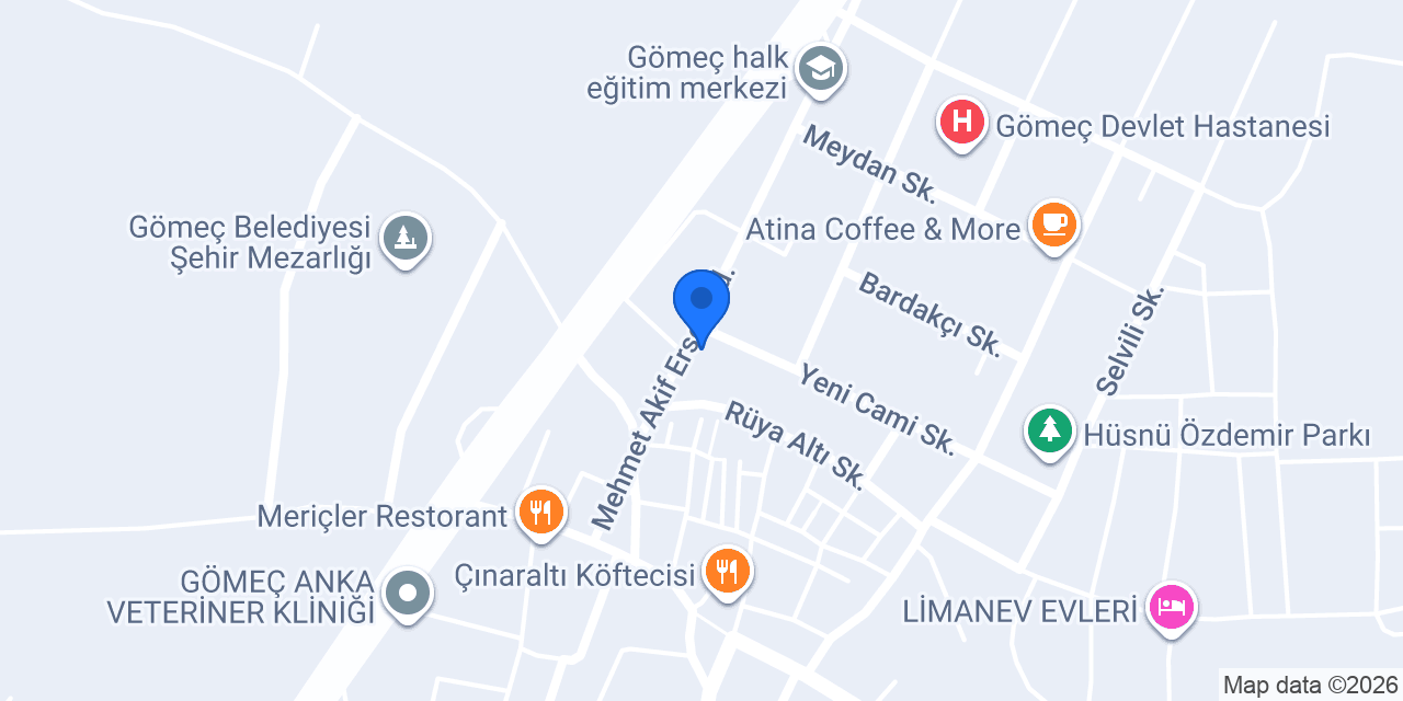 Sesta Coffee Gömeç konumu