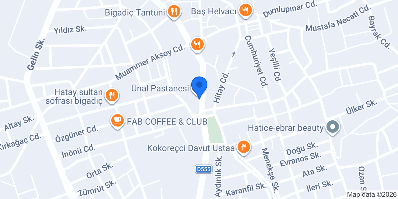 Diş Hekimi Gamze Yiğit konumu