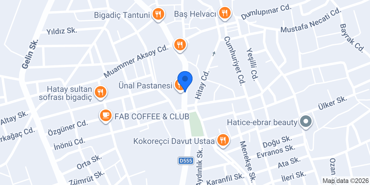 Özer Kırtasiye konumu