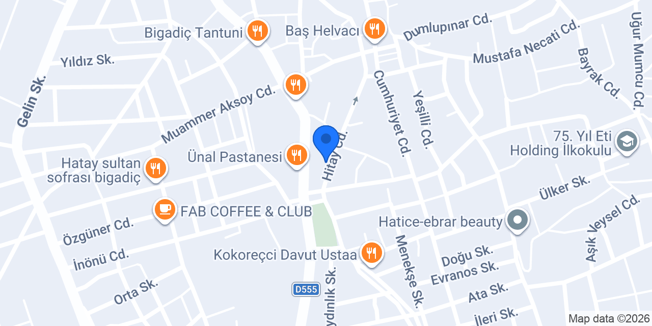 Pekel Emlak konumu