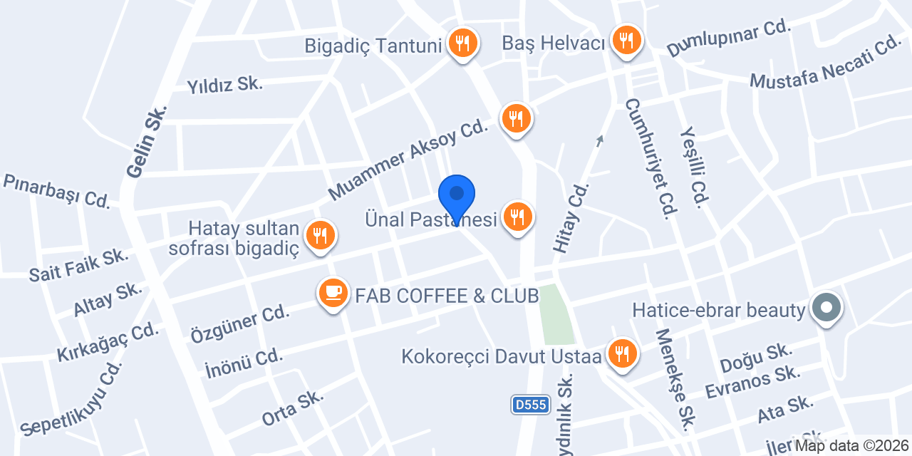 Güral Porselen konumu