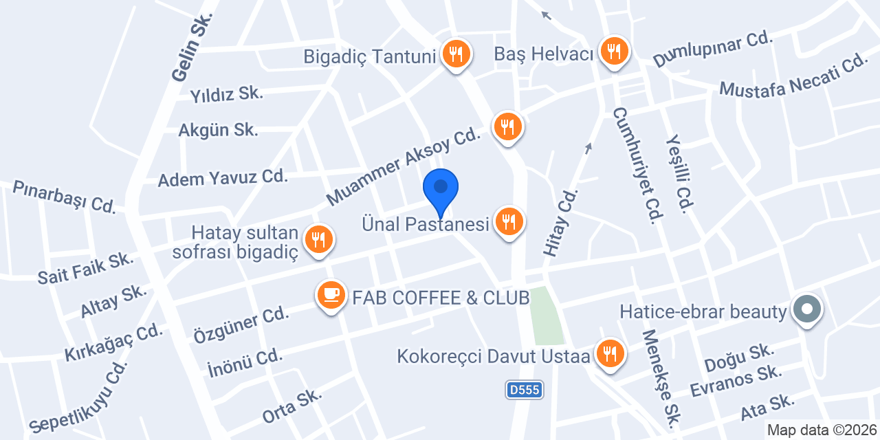 Av.Mehtap DEMİRDAĞ konumu