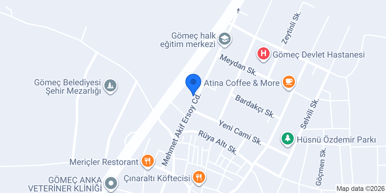 gömeç sürücü kursu konumu
