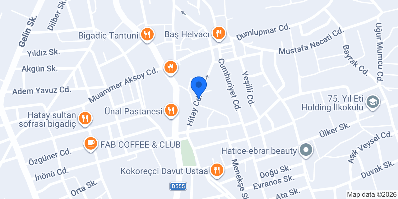 ÇAMLI GİYİM konumu