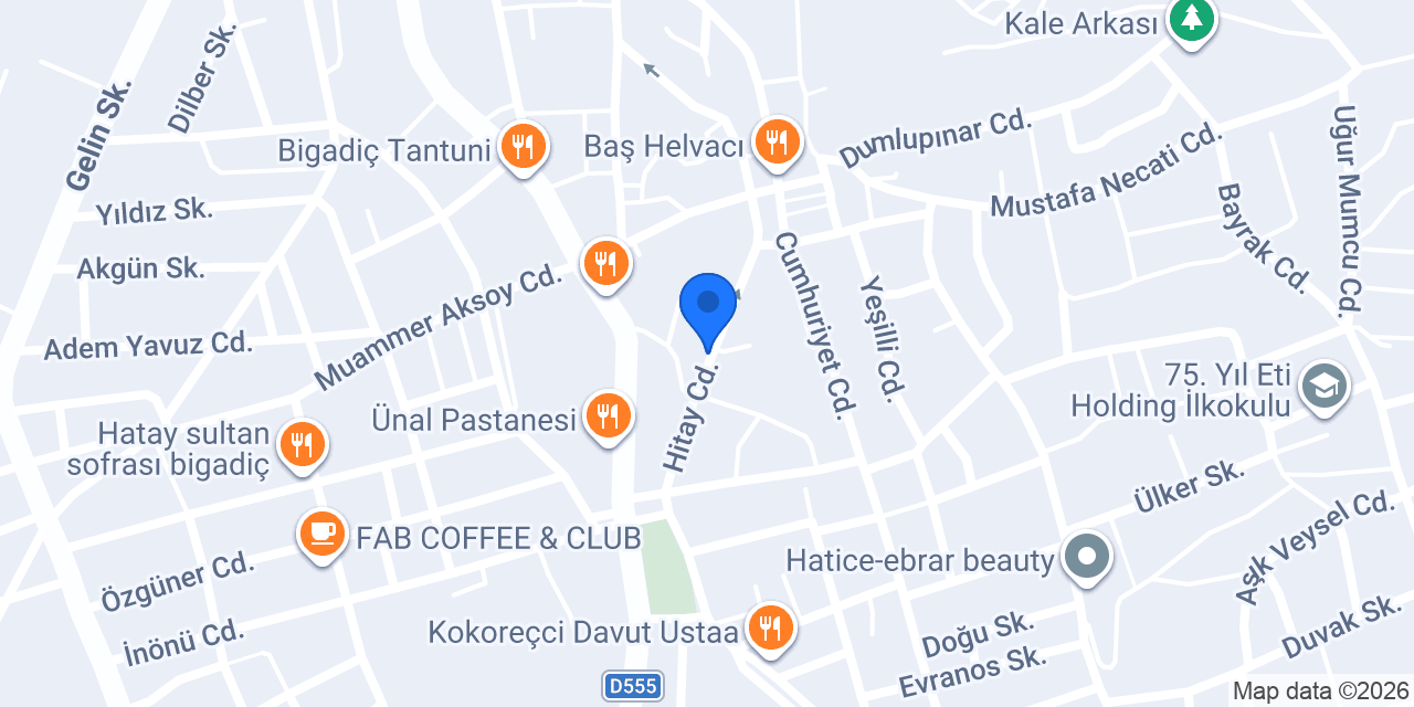 Biçe Kuyumculuk konumu