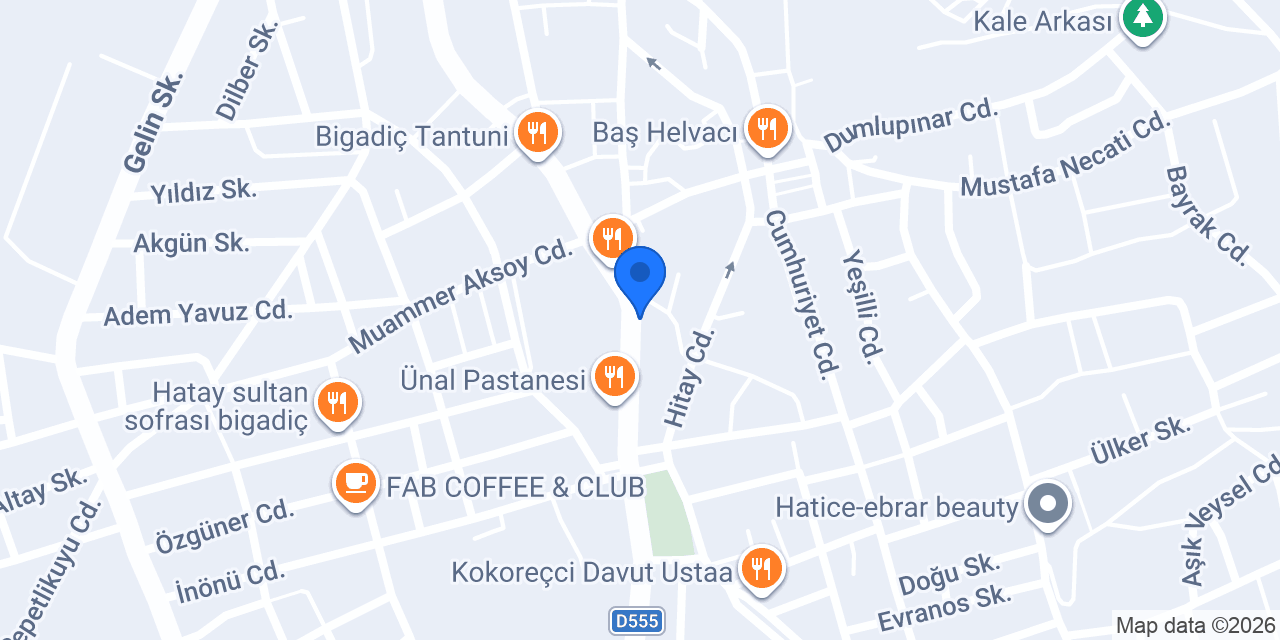Ayatar Elektrik konumu