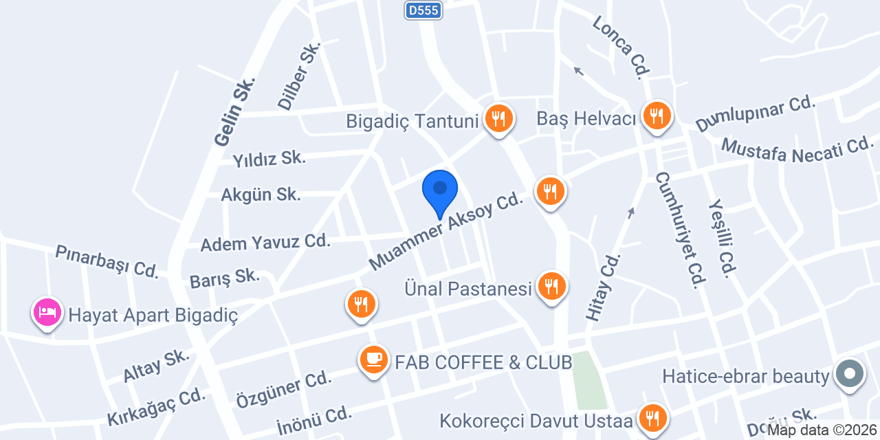 Talha Kuruyemiş konumu