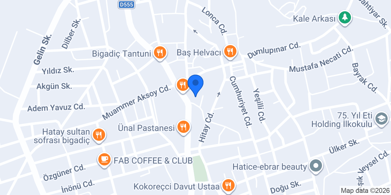 Özyiğit Triko konumu