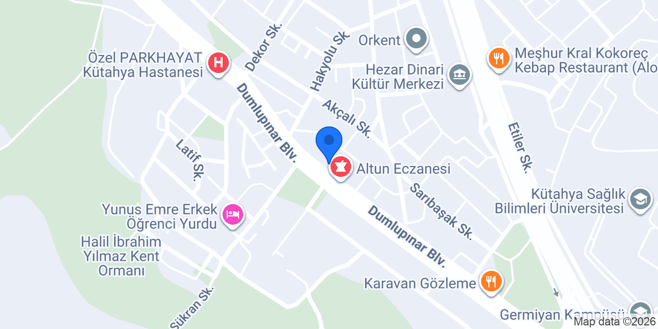 Beyza Eczanesi konumu