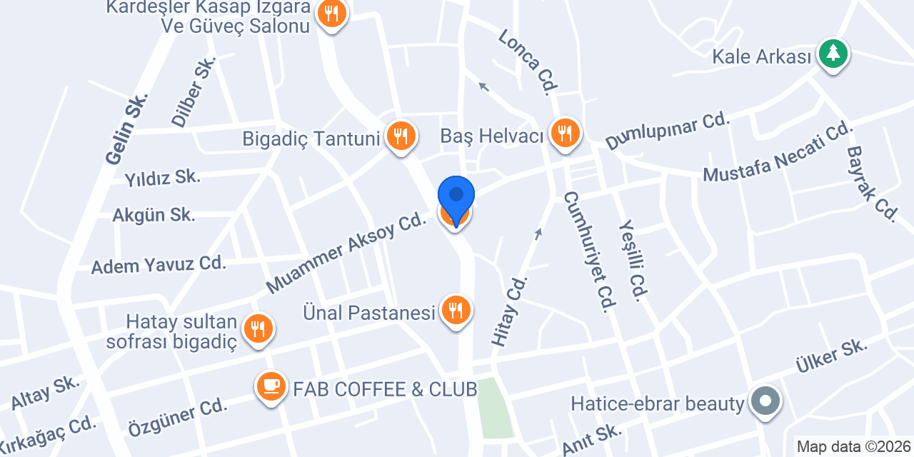 NİHAN PASTA &CAFE konumu