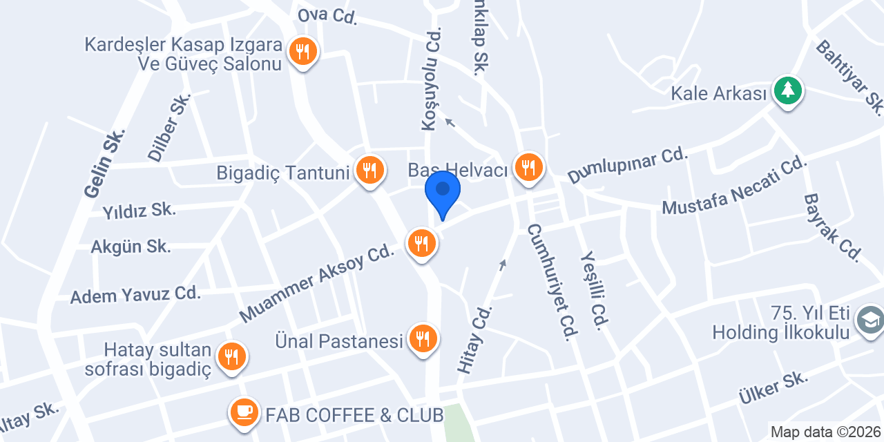 Bigadiç Eczanesi konumu