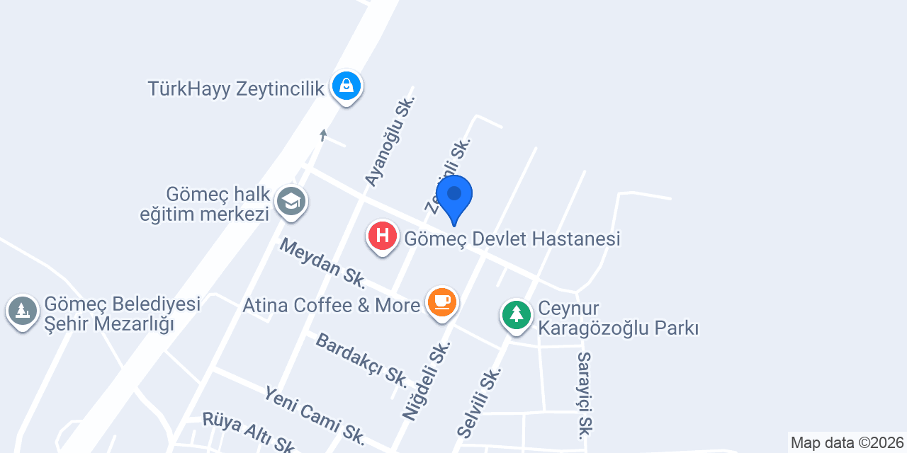 Deniz Cafe konumu