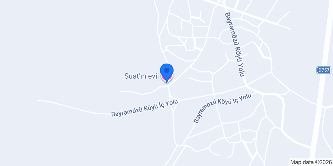 Suat'ın evii konumu