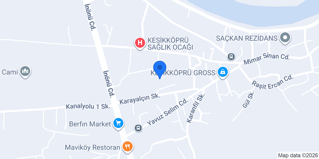 TECİMER RESİDENCE konumu