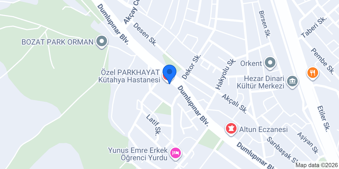 Op. Dr. Tahir Atun konumu
