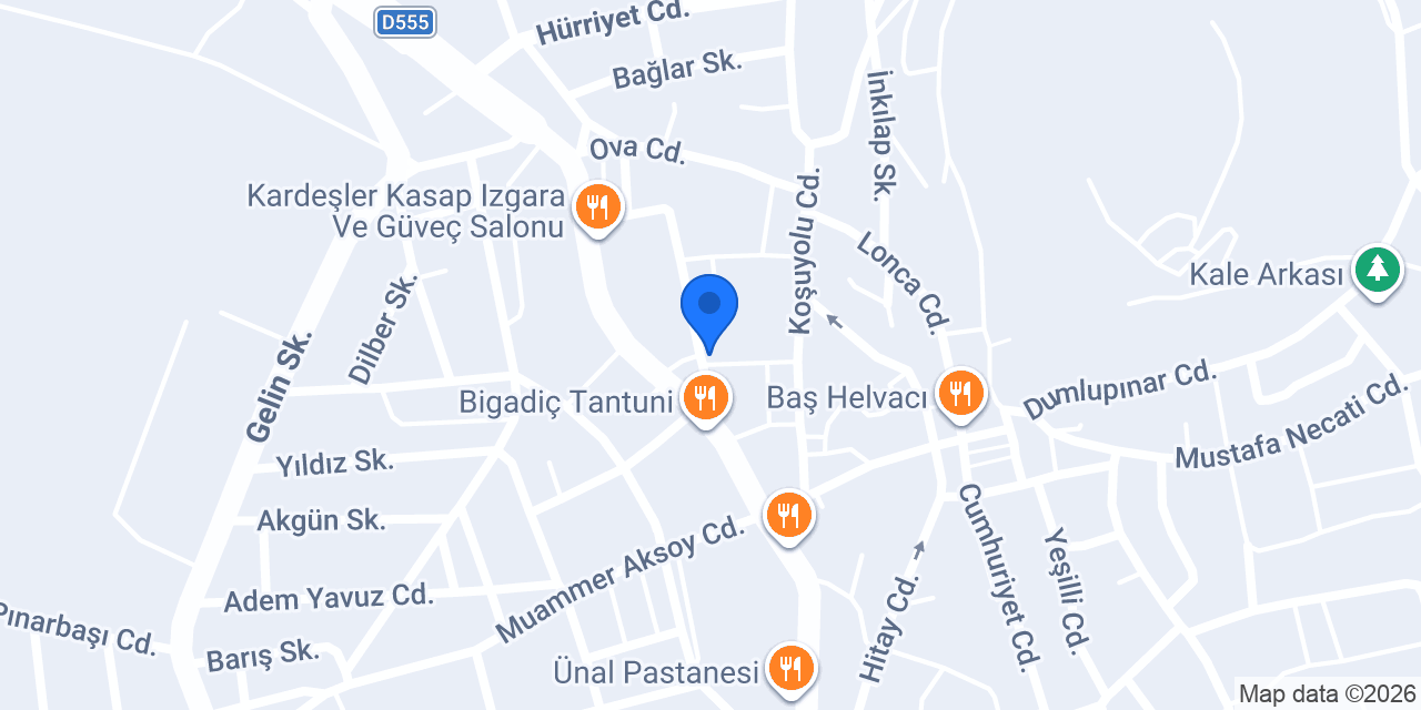 Otel Yaşasın Bigadiç konumu