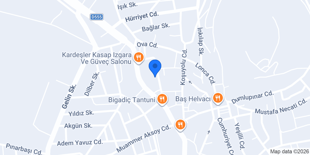 BİGADİÇ MATBAA VE GAZETE konumu