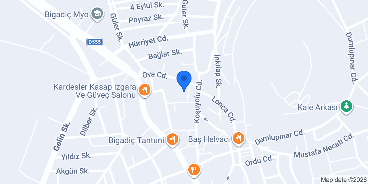 Kasap Orhan konumu