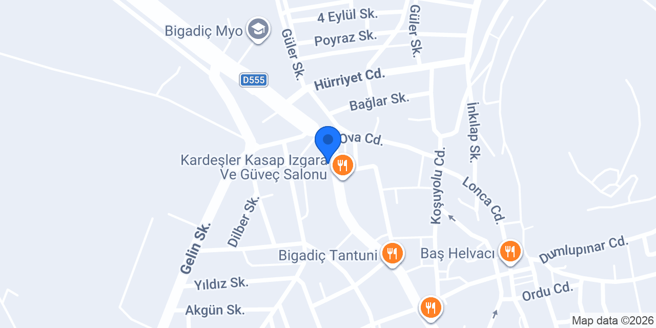 Önal Halı - Bigadiç konumu