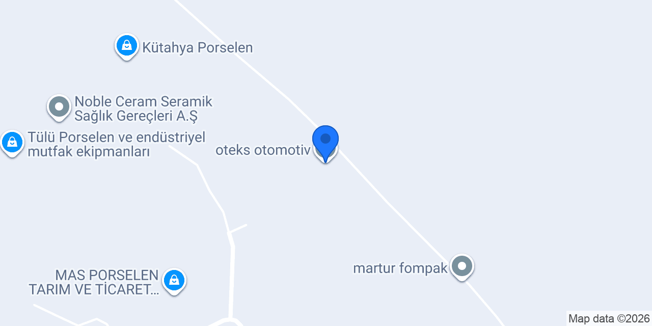 oteks otomotiv konumu
