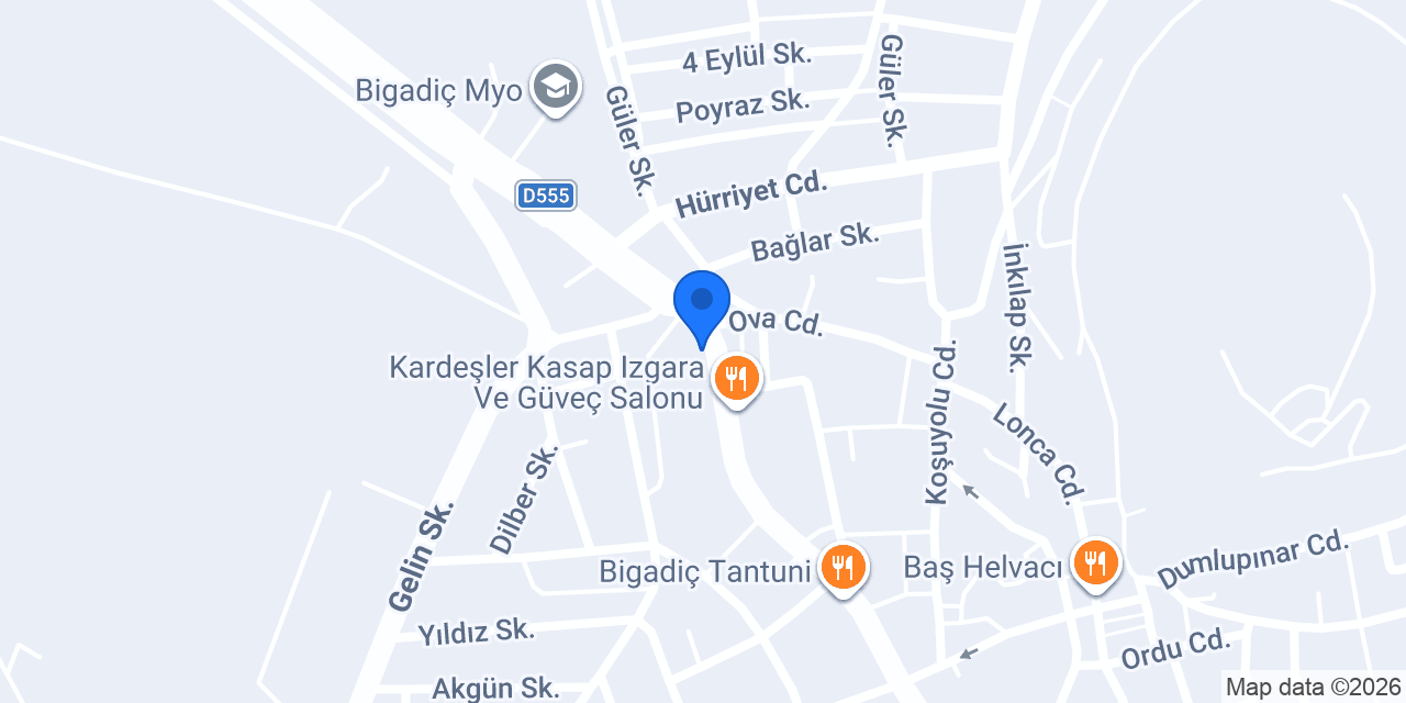 Dört Eylül Lokantası konumu