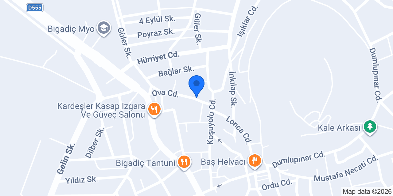 Yörükoglu Ticaret konumu