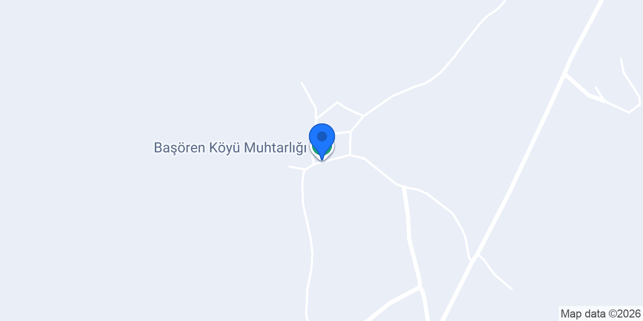 Başören Köyü Muhtarlığı konumu