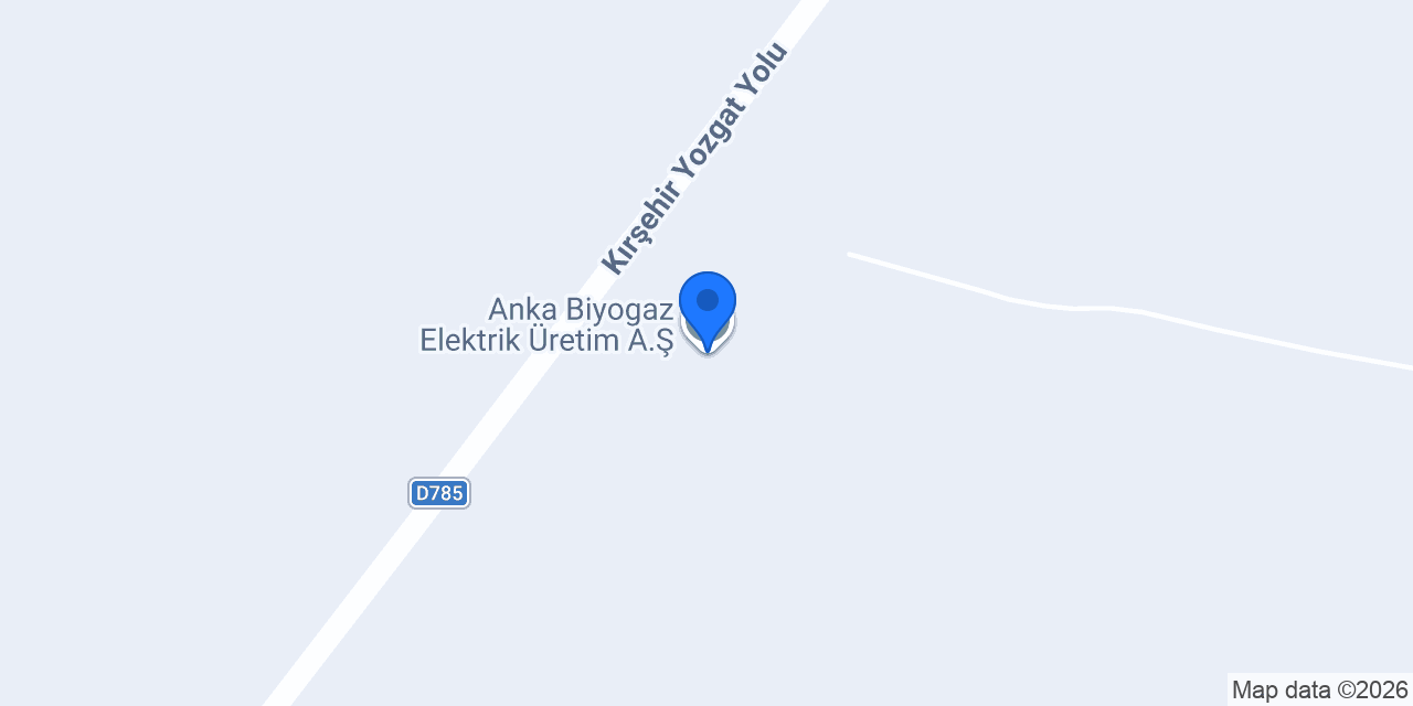 Anka Biyogaz Elektrik Üretim A.Ş. konumu