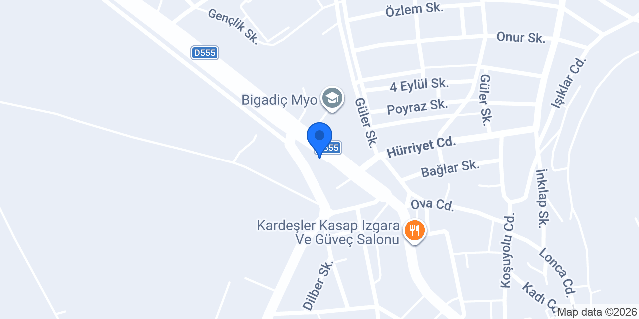 Petrol Ofisi konumu