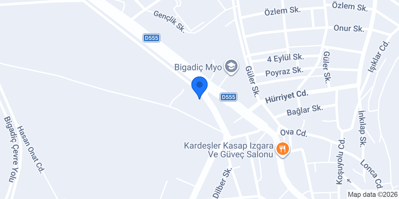 Borçim İnşaat konumu
