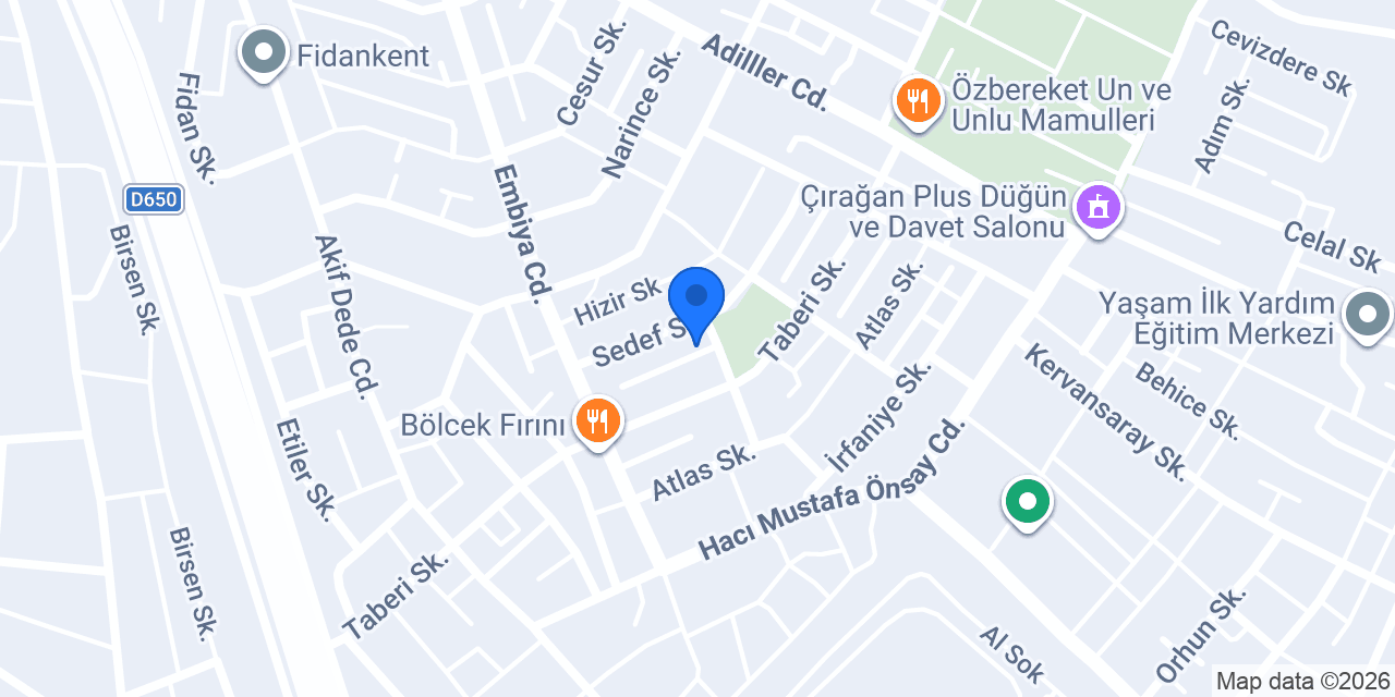 Orçun Erkek Kuaför Salonu konumu