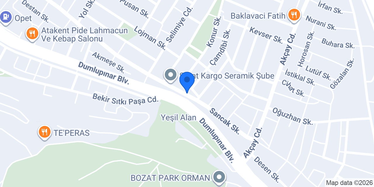 FLAMİNGO PATİSSERİE konumu