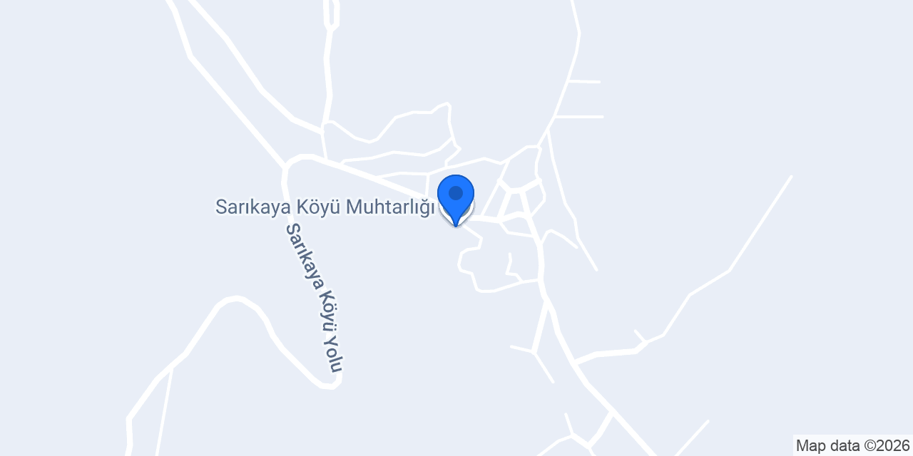 Sarıkaya Köyü Muhtarlığı konumu