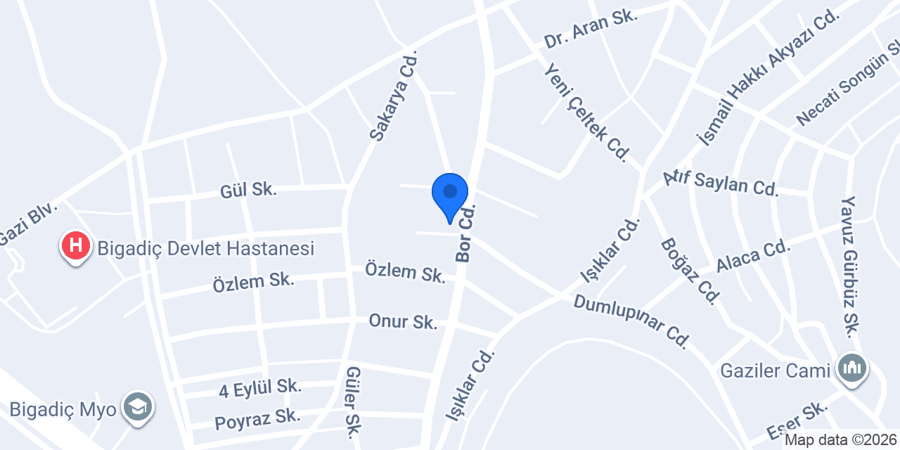 SEÇ MARKET BİGADİÇ konumu
