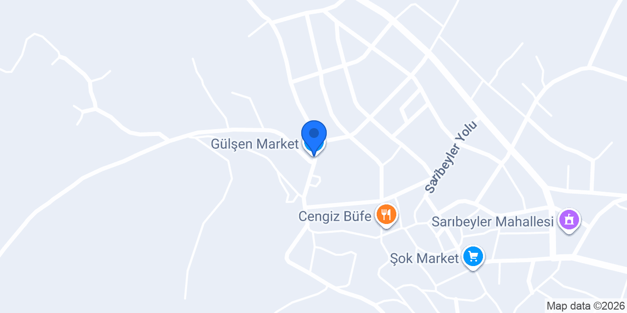 Gülşen Market konumu