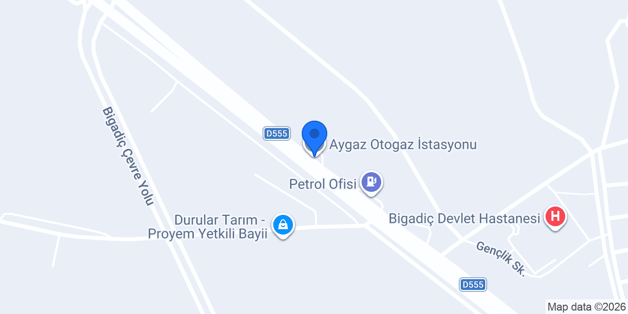 Aygaz Otogaz İstasyonu konumu
